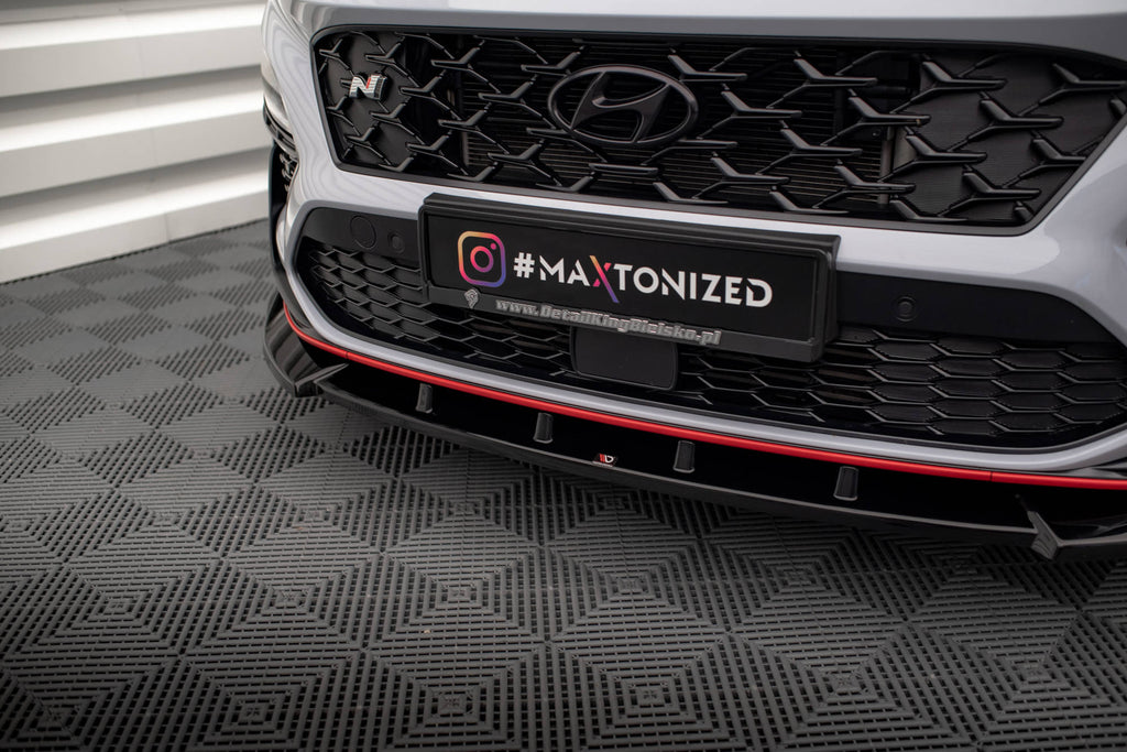 Lip Anteriore V.2 Hyundai Kona N Mk1 vista laterale