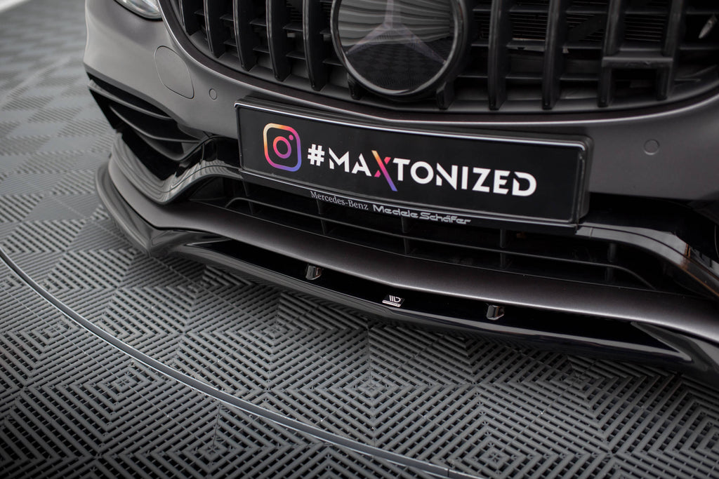 Lip anteriore V.2 Maxton Design Mercedes-AMG C63 W205 Facelift