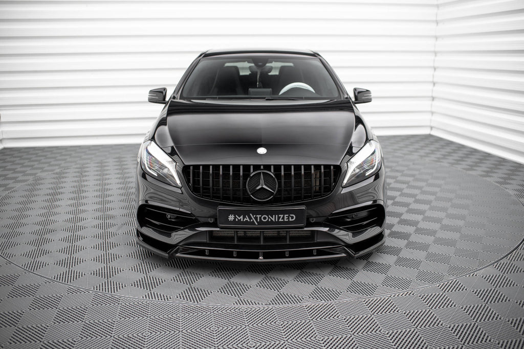 Lip Anteriore V.2 Mercedes-Benz Classe A AMG-Line W176 facelift (2015-2018)