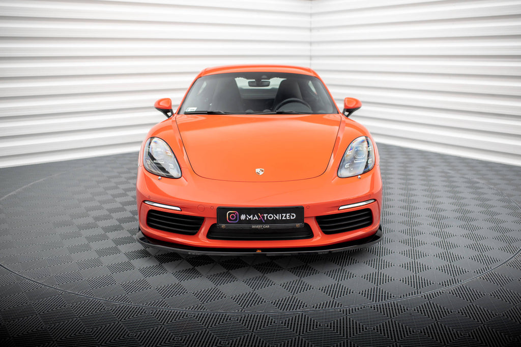 Lip Anteriore V.2 Porsche 718 Cayman 982c Maxton Design