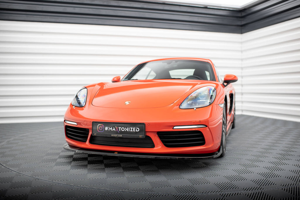 Lip Anteriore V.2 Porsche 718 Cayman 982c Maxton Design
