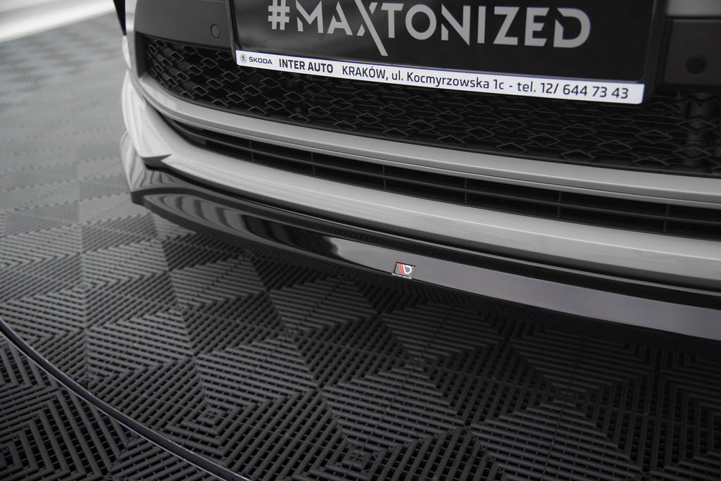 Lip Anteriore V.2 Skoda Kodiaq RS Mk1 Facelift Maxton Design
