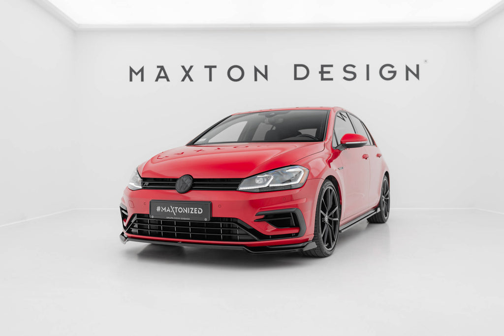 Lip Anteriore V.2 Volkswagen Golf R / R-Line Mk7 Facelift