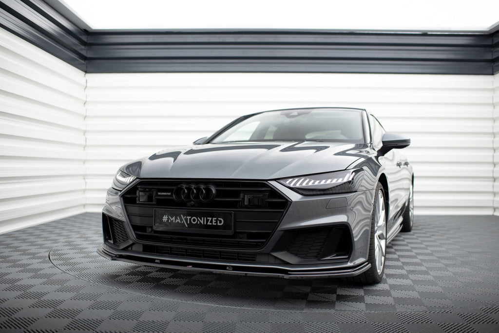 Lip Anteriore V.2 compatibile con Audi S7 / A7 S-Line C8 / C8 Facelift (2018-)