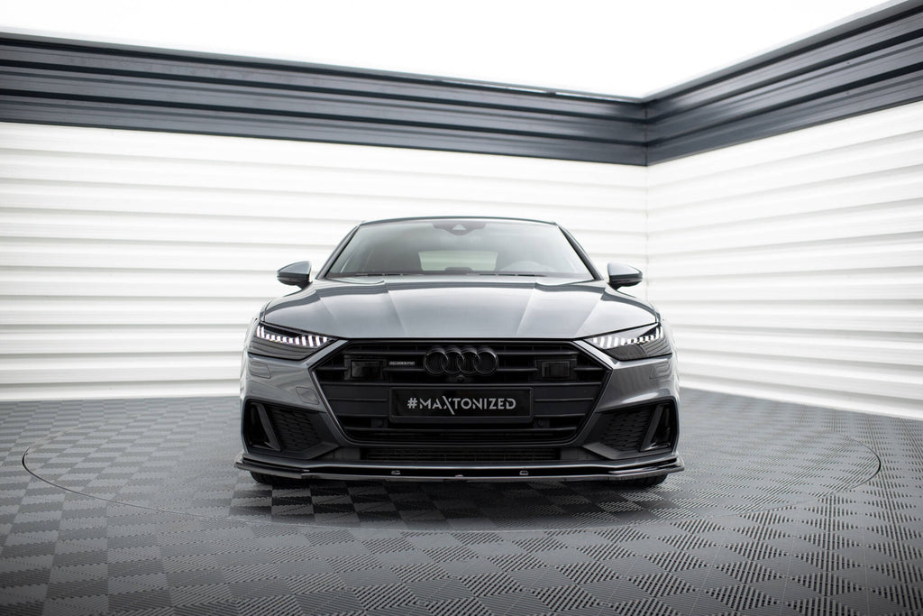 Lip Anteriore V.2 compatibile con Audi S7 / A7 S-Line C8 / C8 Facelift (2018-)