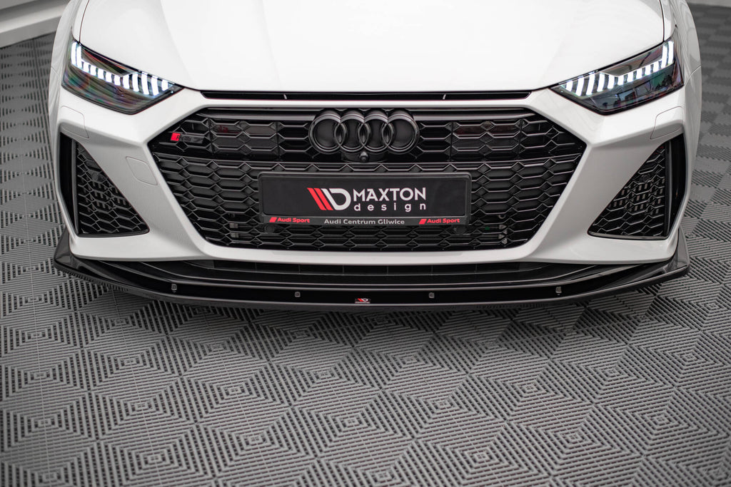 Lip Anteriore V.2 compatibile con Audi RS6 C8 / C8 Facelift (2018-)