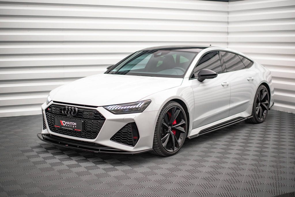 Lip Anteriore V.2 compatibile con Audi RS6 C8 / C8 Facelift (2018-)