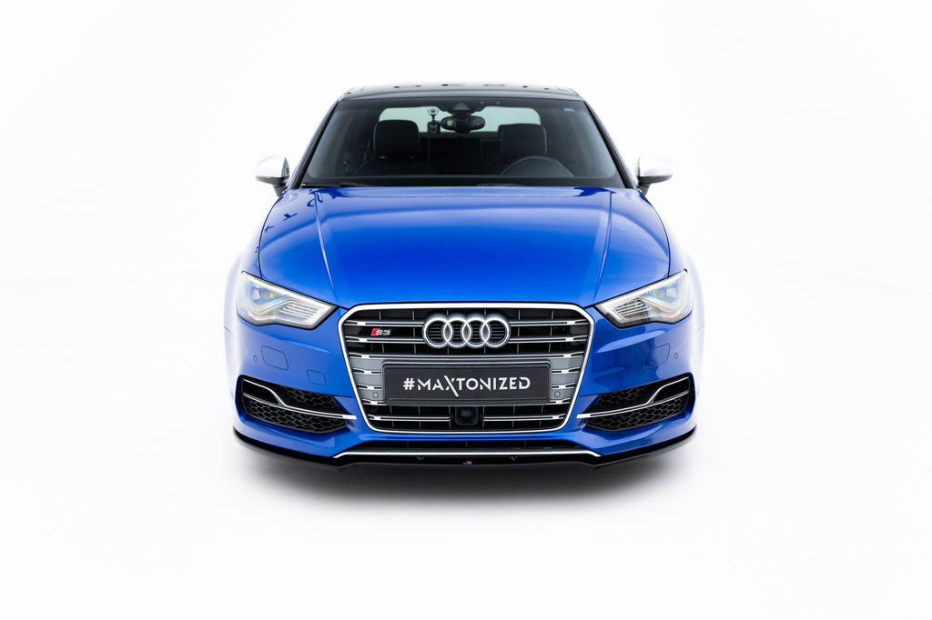 Lip Anteriore V.2 compatibile con Audi S3 / A3 S-Line Sedan 8V / 8V Facelift (2013-2020)