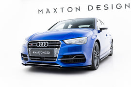 Lip Anteriore V.2 compatibile con Audi S3 / A3 S-Line Sedan 8V / 8V Facelift (2013-2020)
