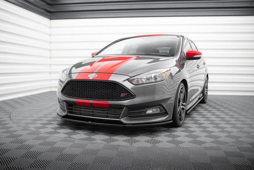 Lip Anteriore V.2 compatibile con Ford Focus ST Mk3 Facelift (2015-2018)