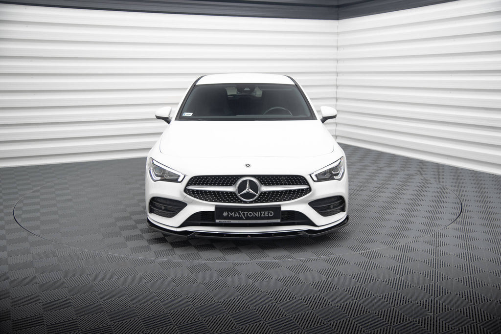 Lip Anteriore V.2 compatibile con Mercedes-Benz CLA AMG-Line / A35 AMG C118 / X118 (2019-2023)