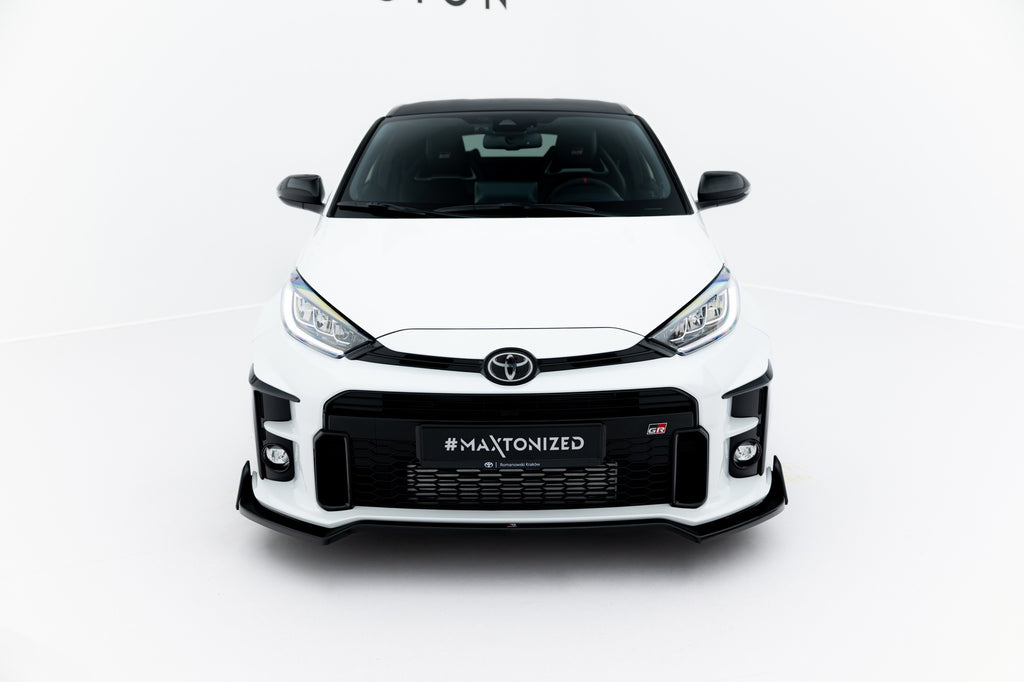 Lip Anteriore V.3 + Flap compatibili con Toyota GR Yaris Mk4 (2020-2024)