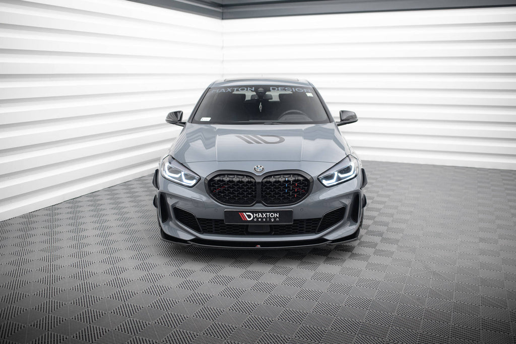 Lip Anteriore V.3 compatibile con BMW Serie 1 M-Pack / M135i / 128ti F40 (2019-2024)