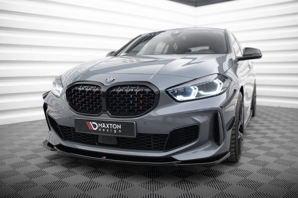 Lip Anteriore V.3 compatibile con BMW Serie 1 M-Pack / M135i / 128ti F40 (2019-2024)
