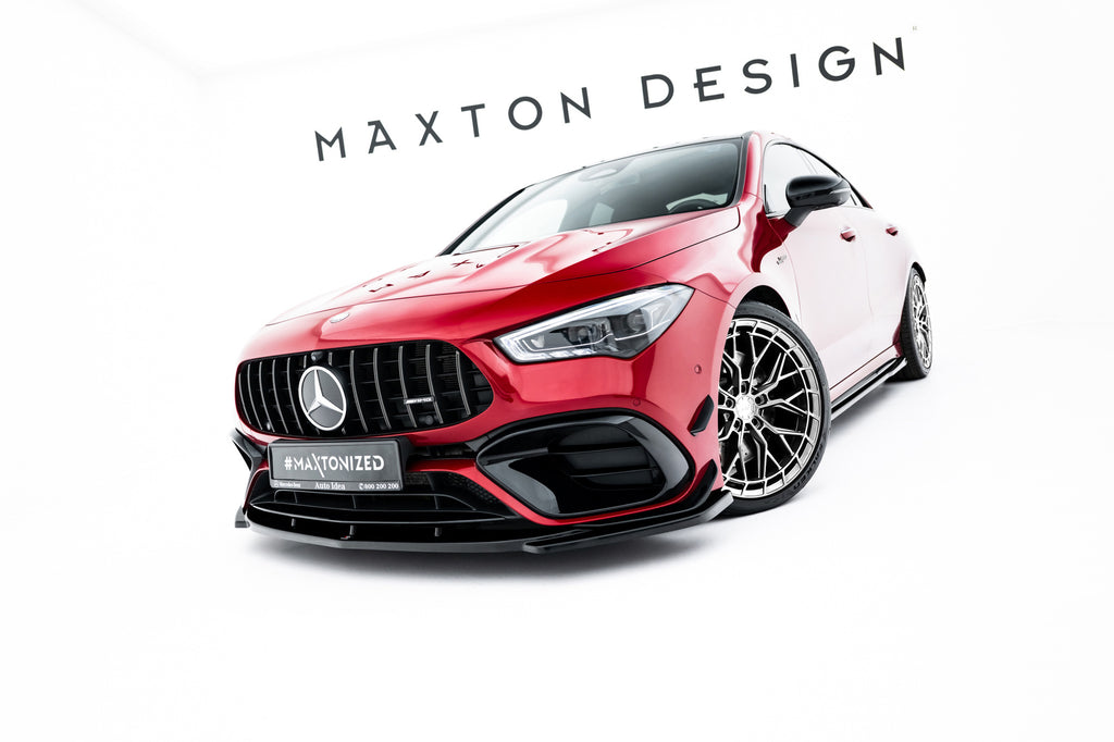 Lip Anteriore V.3 compatibile con Mercedes-Benz CLA AMG 45 Aero C118 / C118 Facelift (2019-2025)