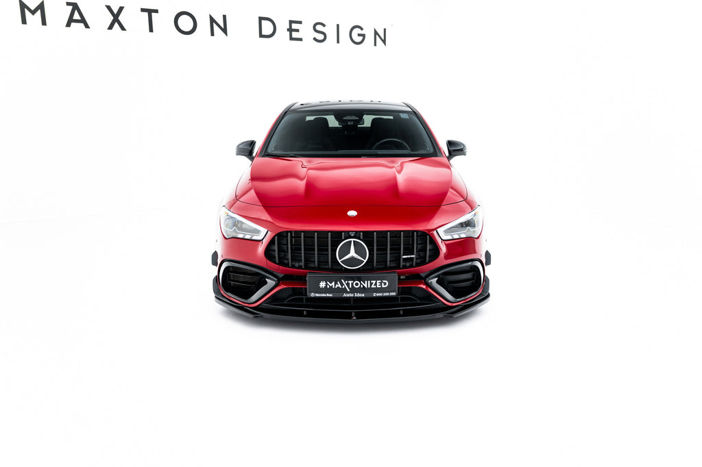 Lip Anteriore V.3 compatibile con Mercedes-Benz CLA AMG 45 Aero C118 / C118 Facelift (2019-2025)