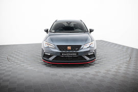 Lip Anteriore V.3 compatibile con Seat Leon Cupra / FR Mk3 Facelift (2017-2020)