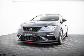 Lip Anteriore V.3 compatibile con Seat Leon Cupra / FR Mk3 Facelift (2017-2020)