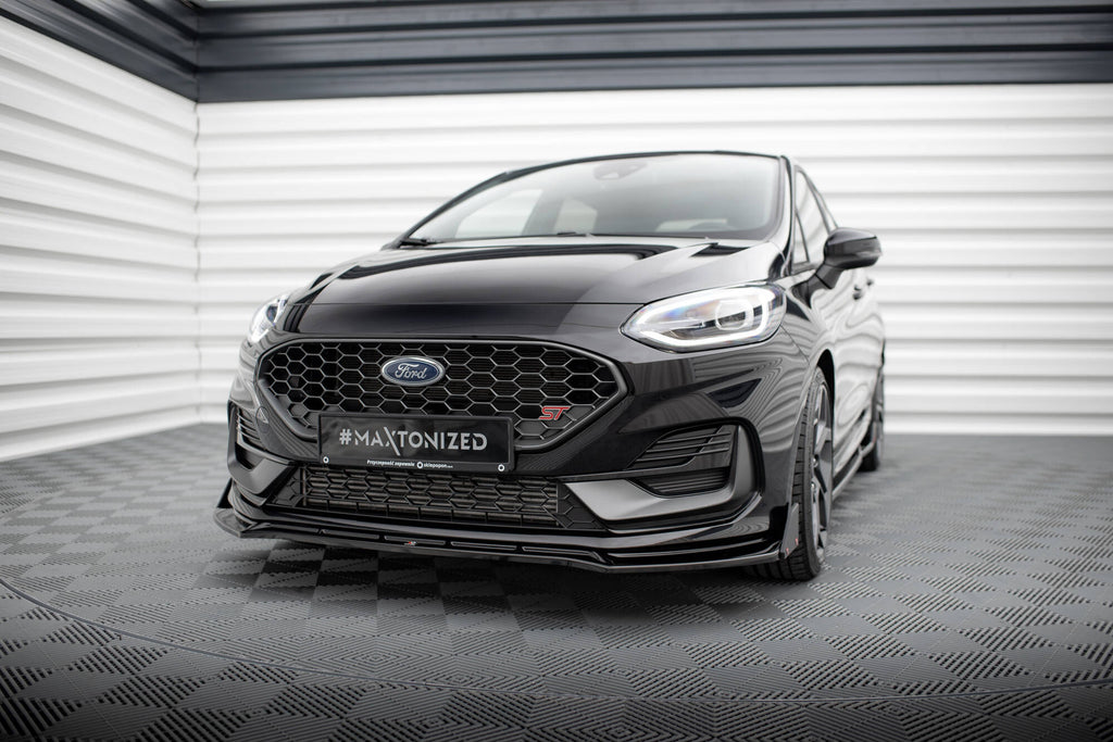 Lip Anteriore V.4 con Flap Ford Fiesta ST / ST-Line Mk8 Facelift Maxton Design