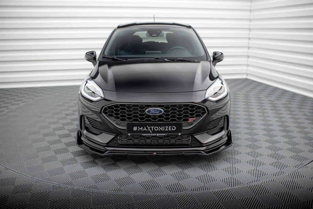 Lip Anteriore V.4 con Flap Ford Fiesta ST / ST-Line Mk8 Facelift Maxton Design