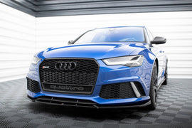 Lip Anteriore V.4 compatibile con Audi RS6 C7 / C7 Facelift (2013-2017)