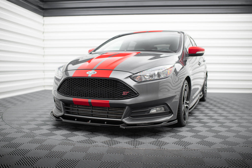 Lip Anteriore V.5 compatibile con Ford Focus ST Mk3 Facelift (2015-2018)