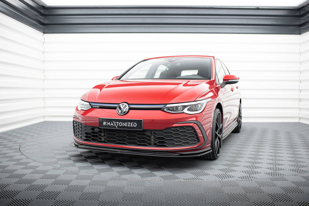 Lip Anteriore V.5 compatibile con Volkswagen Golf GTI / GTE / GTD / R-Line Mk8 (2019-2024)