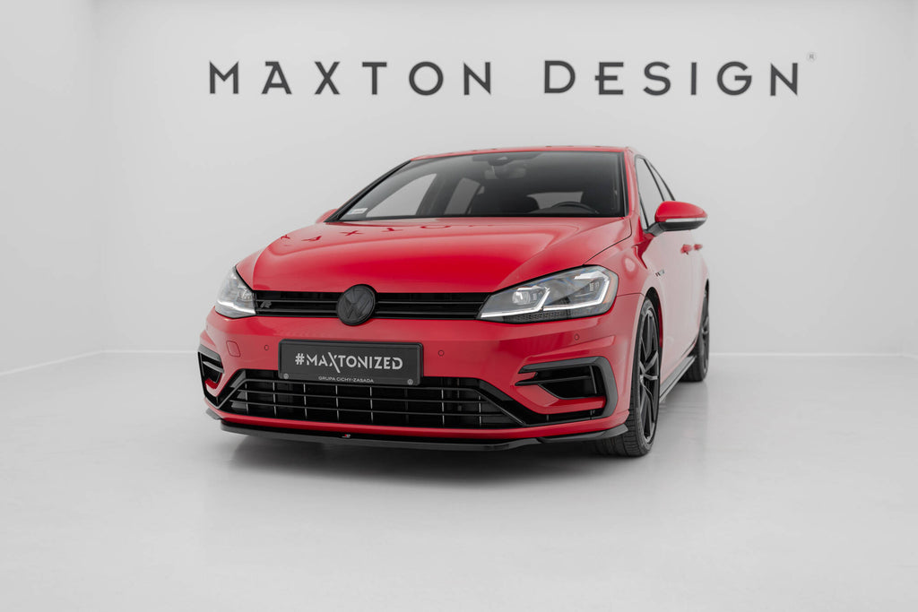 Lip Anteriore V.5 compatibile con Volkswagen Golf R / R-Line Mk7 Facelift (2016-2020)