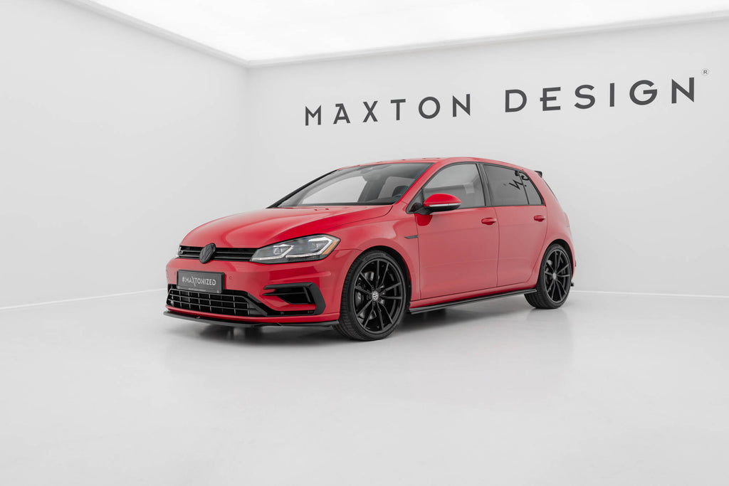 Lip Anteriore V.5 compatibile con Volkswagen Golf R / R-Line Mk7 Facelift (2016-2020)
