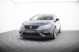 Lip Anteriore V.6 compatibile con Seat Leon Cupra / FR Mk3 Facelift (2016-2020)