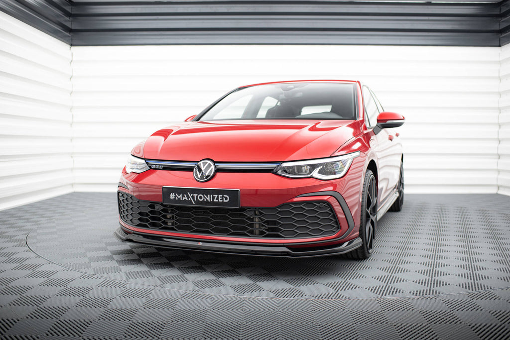 Lip Anteriore V.6 compatibile con Volkswagen Golf GTI / GTE / GTD / R-Line Mk8 (2019-2024)