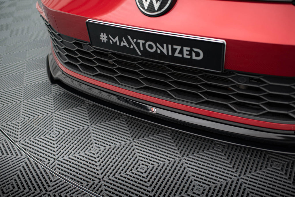 Lip Anteriore V.6 compatibile con Volkswagen Golf GTI / GTE / GTD / R-Line Mk8 (2019-2024)