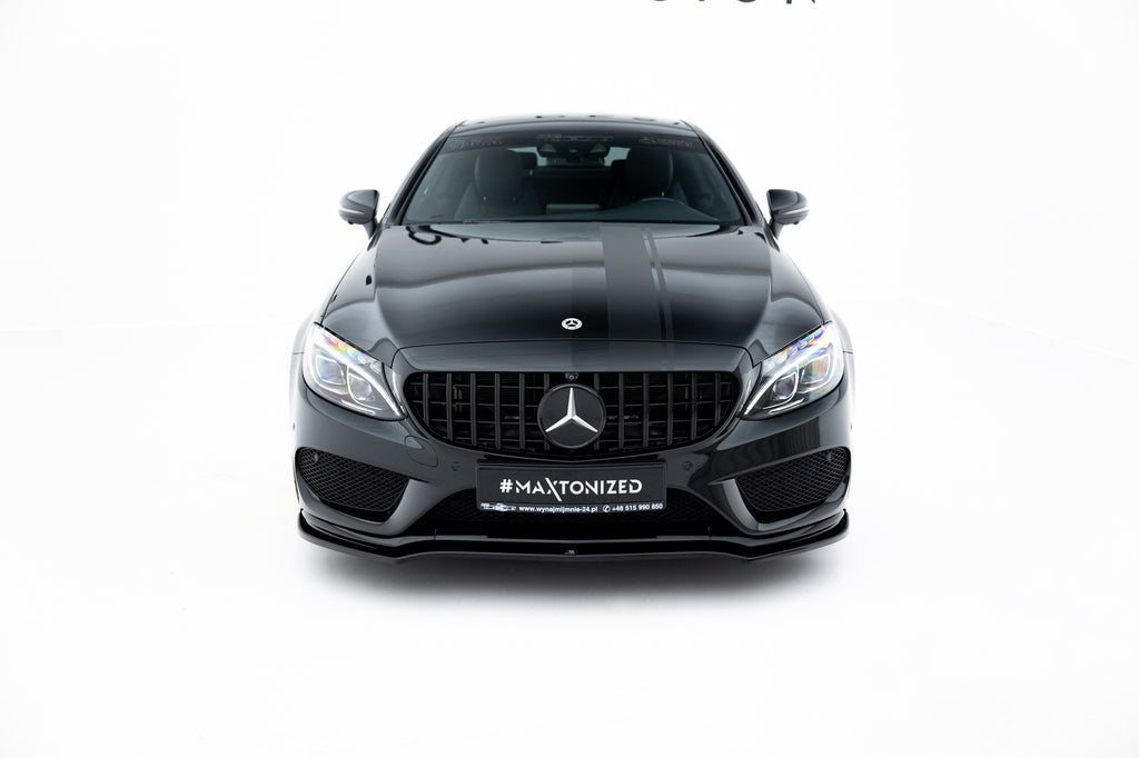 Lip Anteriore compatibile con Mercedes-Benz Classe C AMG-Line / C43 AMG Coupe C205 (2014-2018)