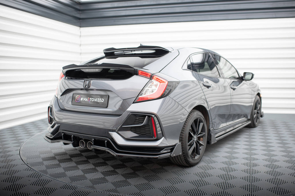 Estensione Spoiler Inferiore Honda Civic Sport vista posteriore