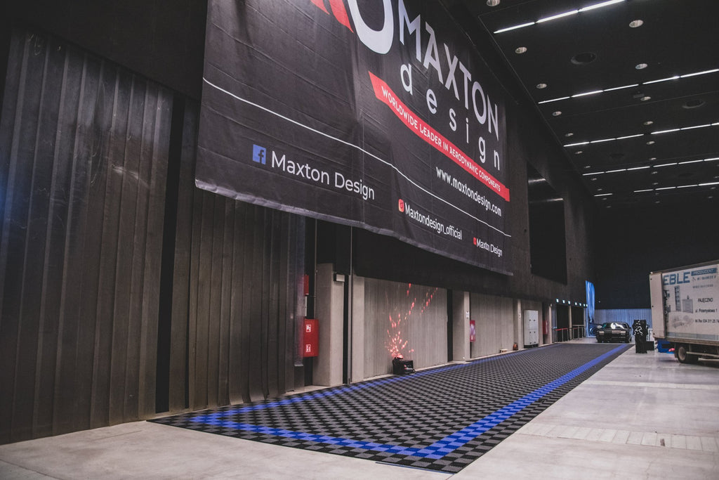 Pavimento modulare Maxton Floor per garage e officina