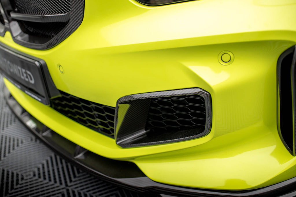 Prese d'Aria Paraurti Anteriore in Fibra di Carbonio Prepreg BMW Serie 1 M135i / M-Pack F40