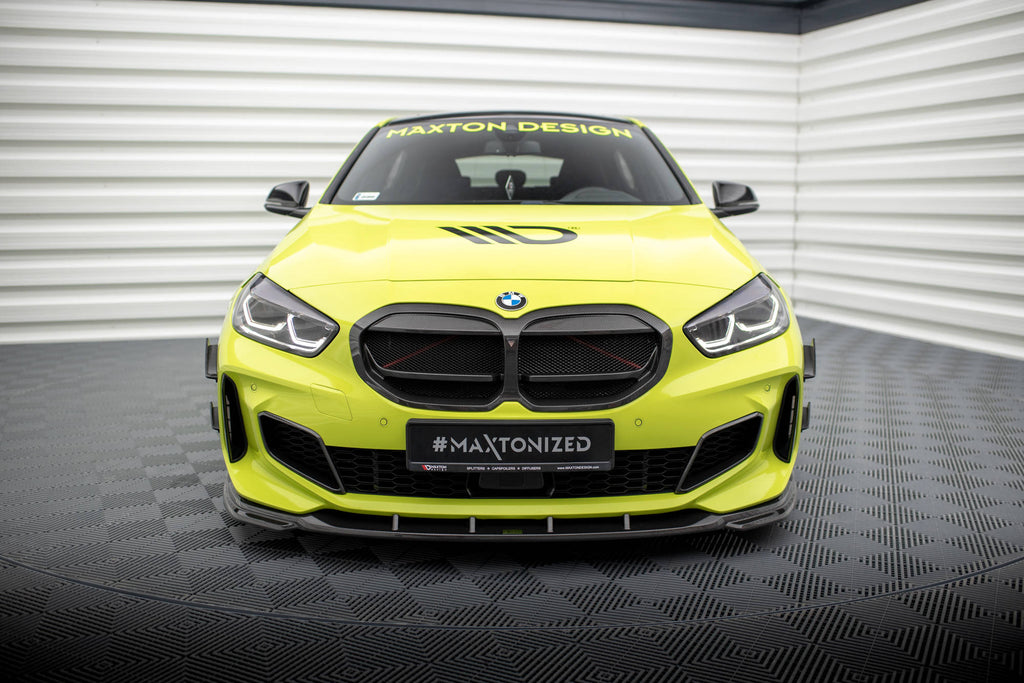 Griglia Anteriore Fibra di Carbonio Prepreg BMW Serie 1 F40 Maxton Design