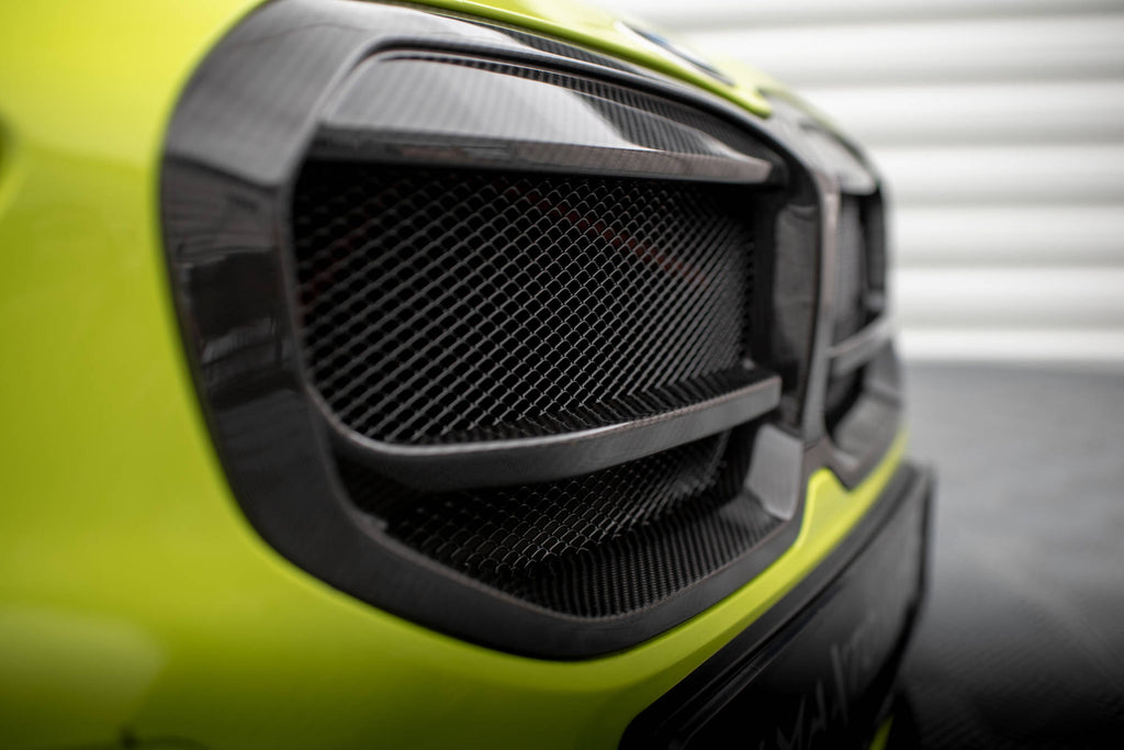 Griglia Anteriore Fibra di Carbonio Prepreg BMW Serie 1 F40 Maxton Design