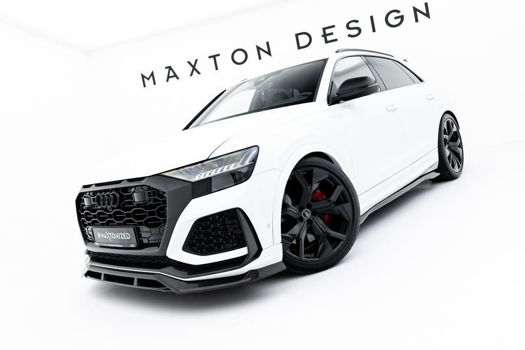 Lip Anteriore in Fibra di Carbonio Prepreg Audi RSQ8 Mk1 Maxton Design