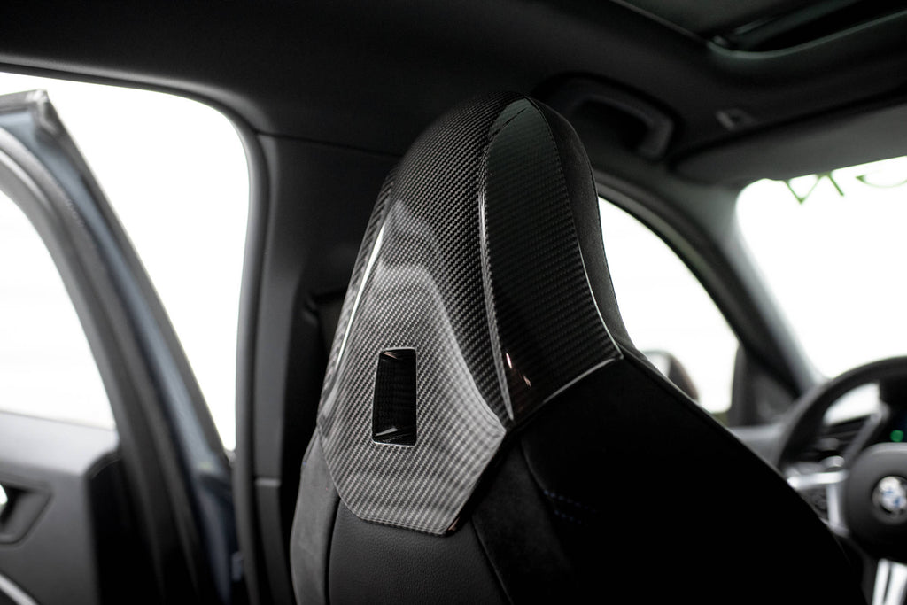 Poggiatesta in Fibra di Carbonio Prepreg BMW Serie 1 M135i F40