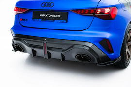 Fibra di Carbonio Prepreg Diffusore Posteriore Audi RS3 Sportback 8Y Facelift