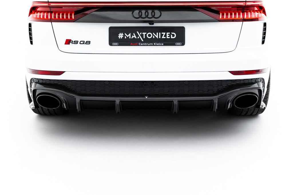 Diffusore Posteriore in Fibra di Carbonio Prepreg Audi RSQ8 Mk1