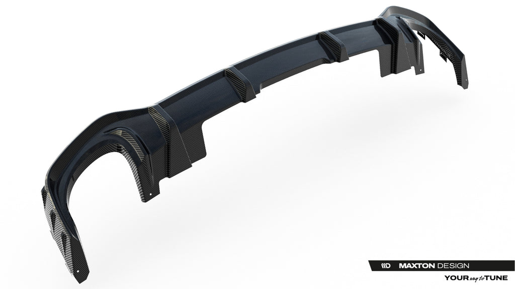 Diffusore Posteriore in Fibra di Carbonio Prepreg Audi RSQ8 Mk1