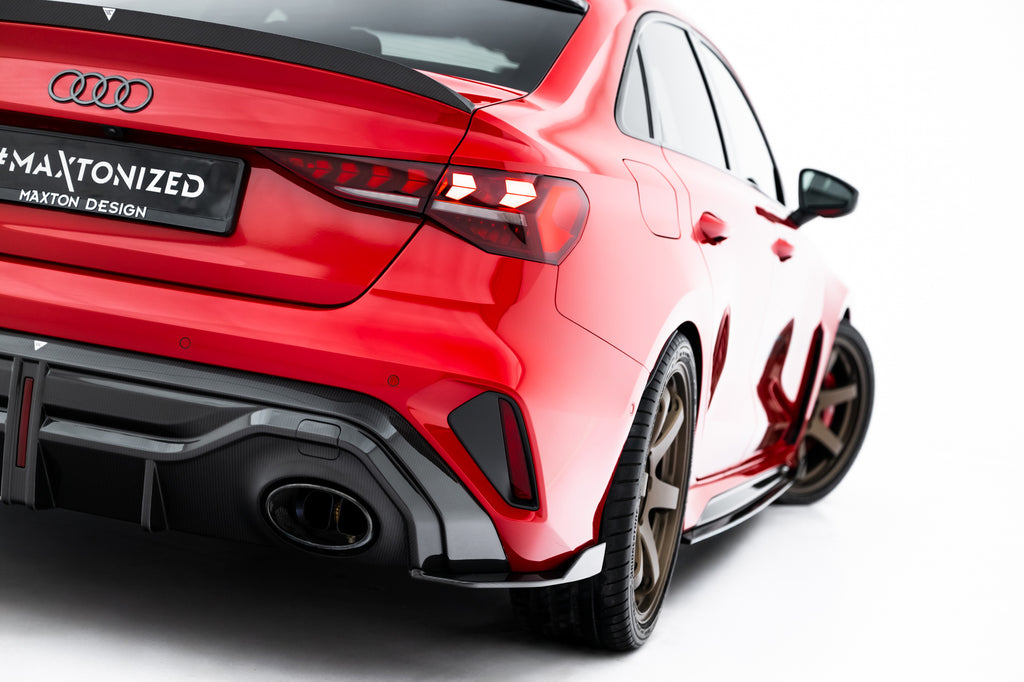 Diffusore Posteriore in Fibra di Carbonio Prepreg compatibile con Audi RS3 Berlina 8Y Facelift (2024-)