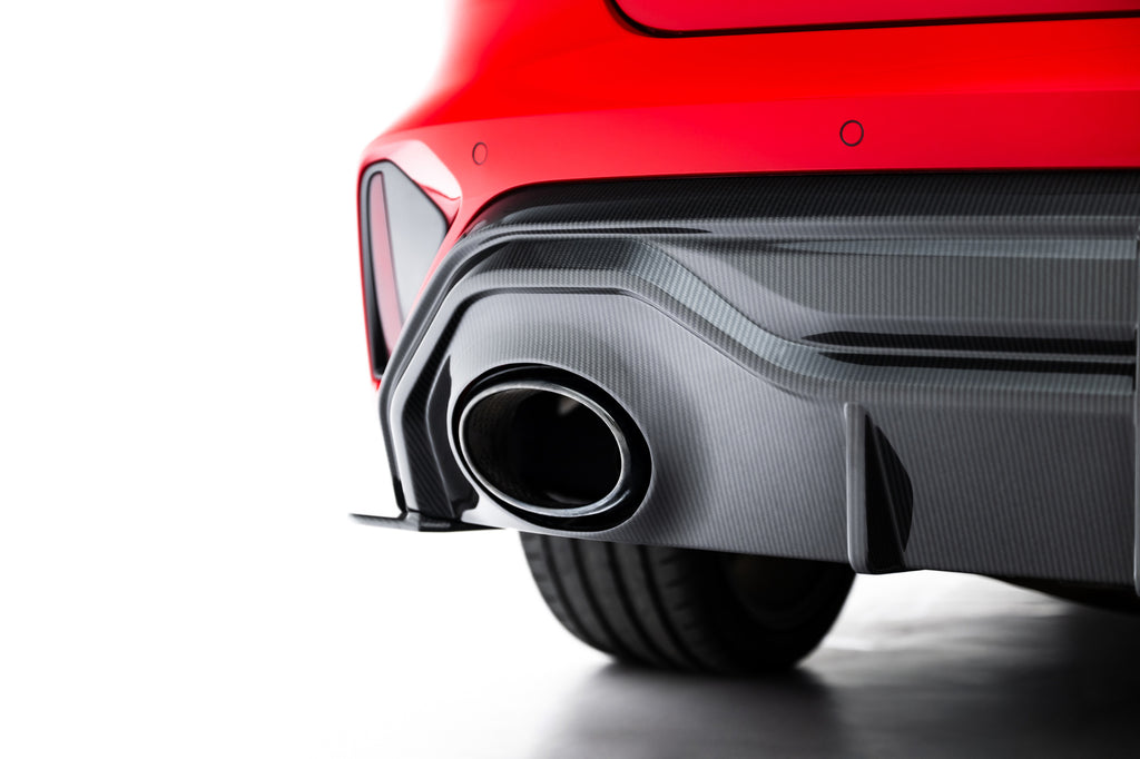 Diffusore Posteriore in Fibra di Carbonio Prepreg compatibile con Audi RS3 Berlina 8Y Facelift (2024-)