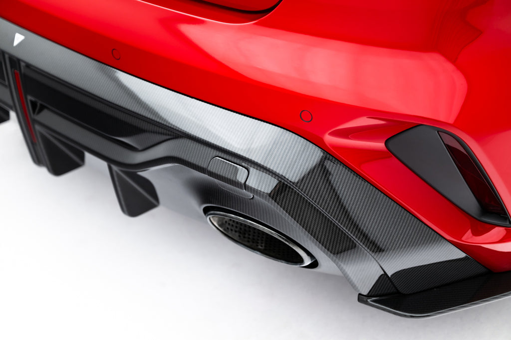 Diffusore Posteriore in Fibra di Carbonio Prepreg compatibile con Audi RS3 Berlina 8Y Facelift (2024-)