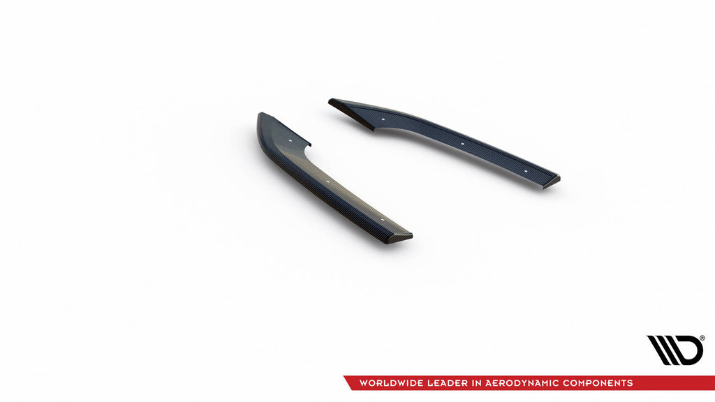 Splitter Laterali Posteriori in Fibra di Carbonio Prepreg Audi RS3 Berlina 8Y