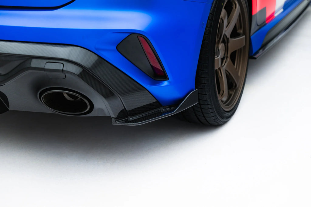 Fibra di Carbonio Prepreg Splitter Laterali Posteriori Audi RS3 Sportback 8Y Facelift