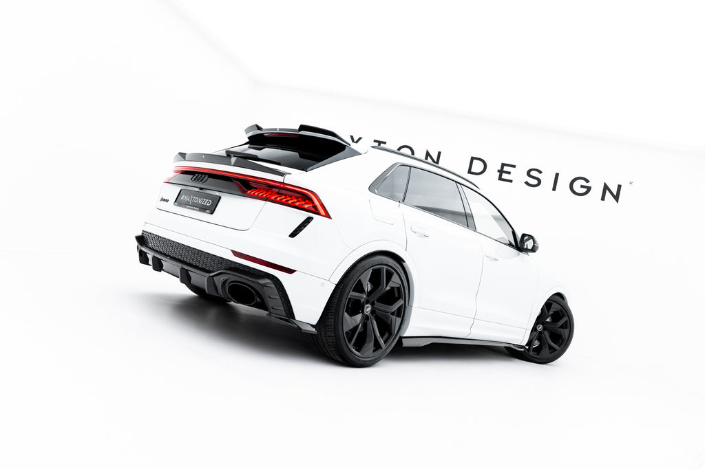Splitter Laterali Posteriori in Fibra di Carbonio Prepreg Audi RSQ8 Mk1 Maxton Design