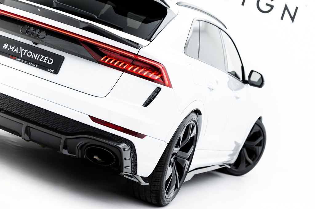 Splitter Laterali Posteriori in Fibra di Carbonio Prepreg Audi RSQ8 Mk1 Maxton Design